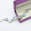 Mother of Pearl Bracelet in 925 Silver