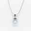 Crystal Quartz Pendant with Filigree Work in 925 Silver