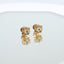 Classic Diamond Earrings in 18K Yellow Gold