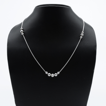 Multi-Bead Chain in 925 Silver