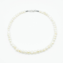 Freshwater Pearl Necklace with 925 Silver Clasp