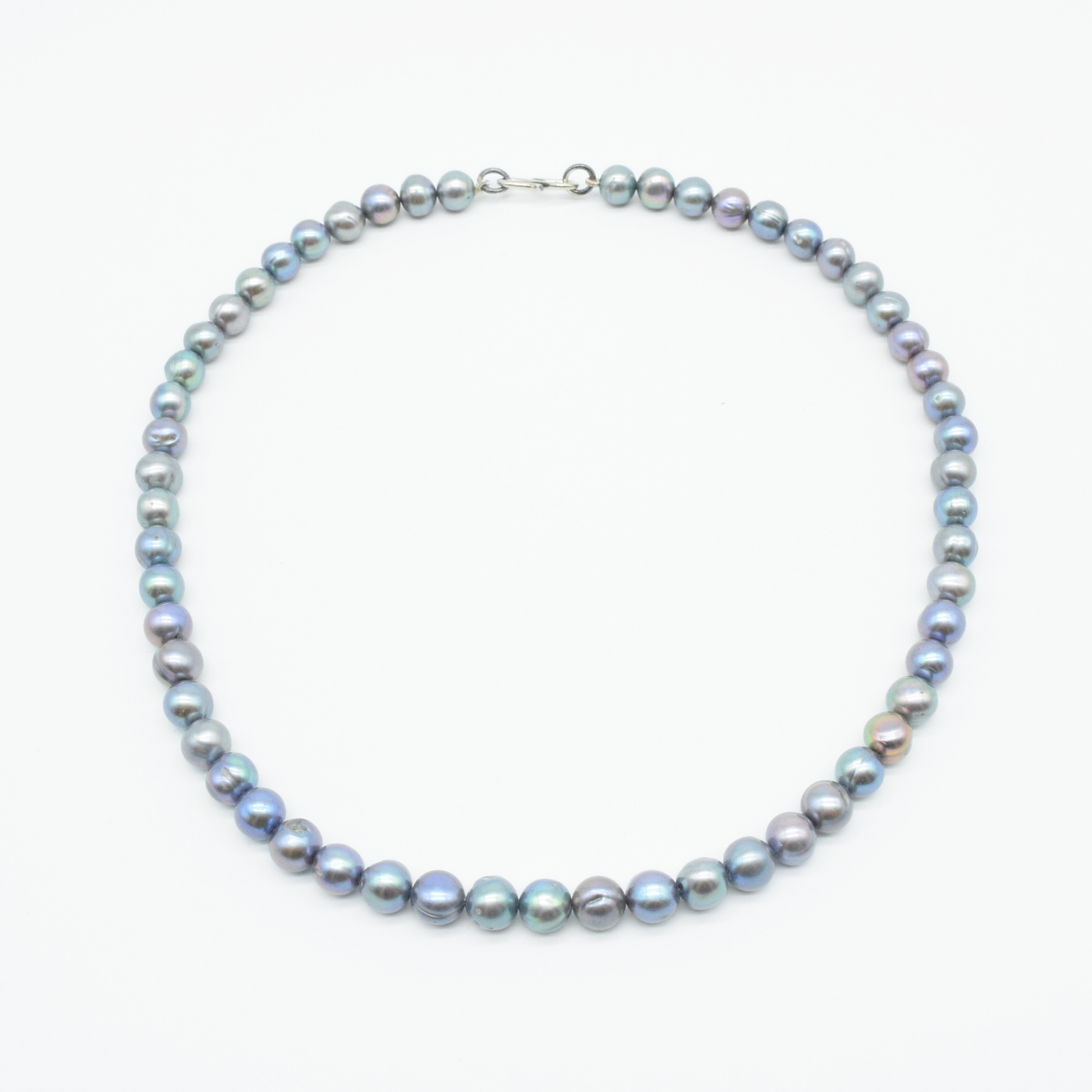 Freshwater Pearl Necklace with 925 Silver Clasp