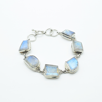 Mother of Pearl Bracelet in 925 Silver