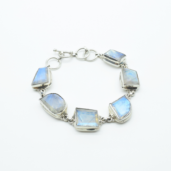 Mother of Pearl Bracelet in 925 Silver