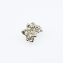Heart Jhilmil Ring in 925 Silver