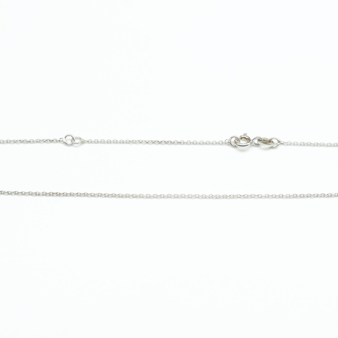 14"-16" 925 Silver Adjustable Cable Chain - IAC Galleria