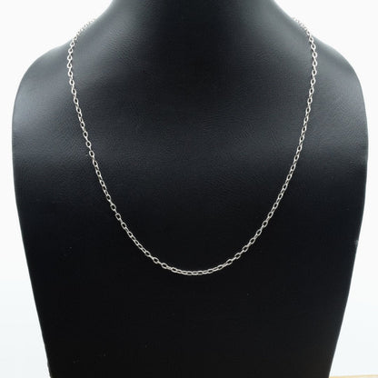 18" 925 Silver Cable Chain - IAC Galleria