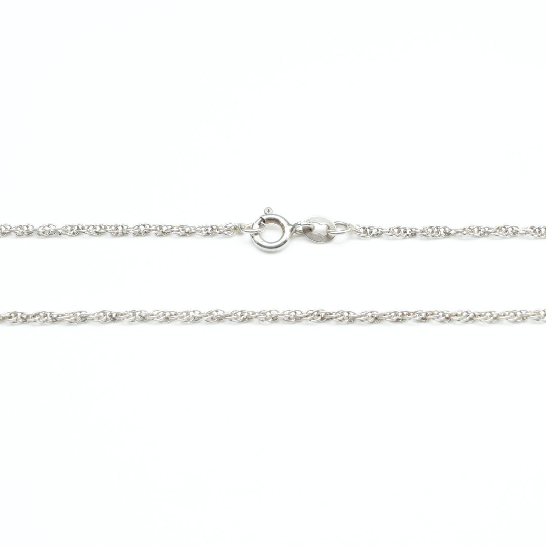 18" 925 Silver Twist Chain - IAC Galleria