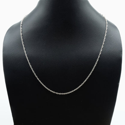 18" 925 Silver Twist Chain - IAC Galleria