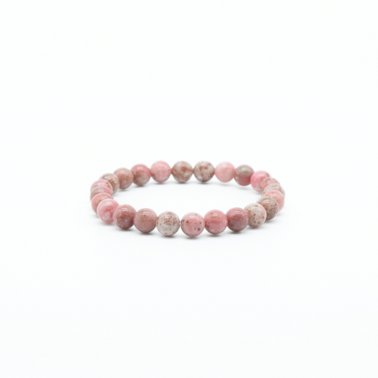 Thulite Natural Crystal Bracelet