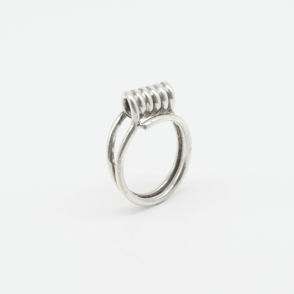 Simple Spiral Ring in 925 Silver