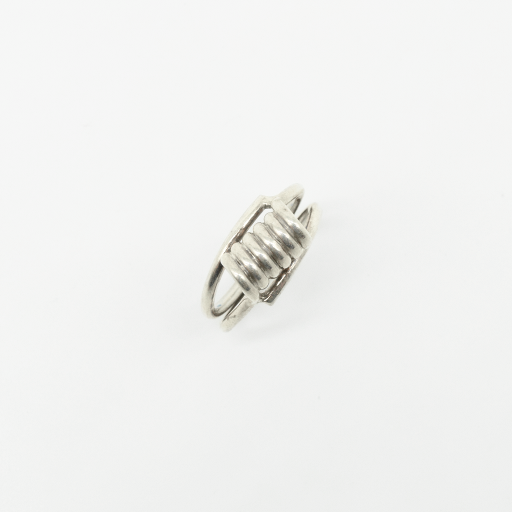 Simple Spiral Ring in 925 Silver