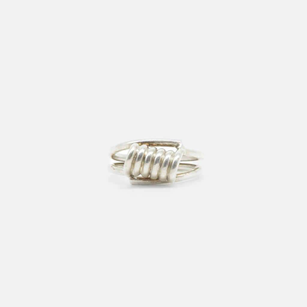 Simple Spiral Ring in 925 Silver