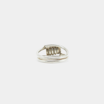 Simple Spiral Ring in 925 Silver