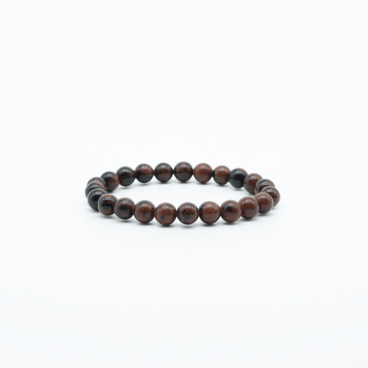 Mahogany Obsidian Natural Crystal Bracelet