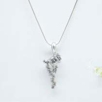 Constellation Zircon Pendant in 925 Silver