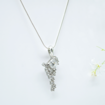 Constellation Zircon Pendant in 925 Silver