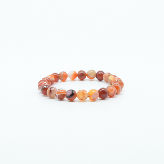 Carnelian Natural Crystal Bracelet