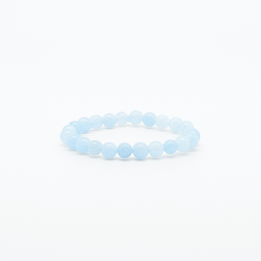 Aquamarine Natural Crystal Bracelet