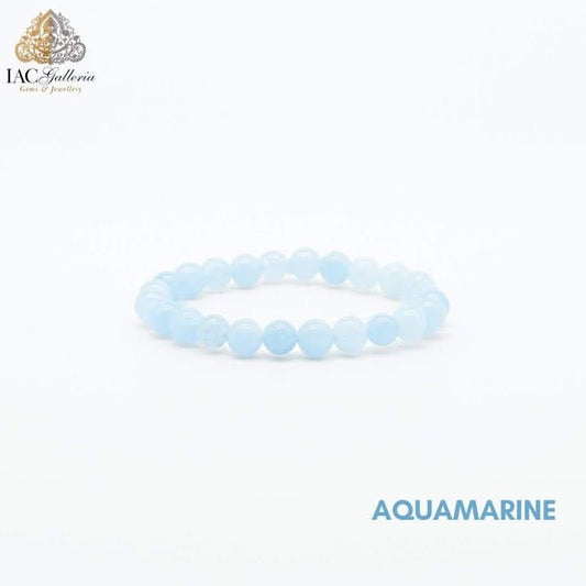 Aquamarine Natural Crystal Bracelet - IAC Galleria