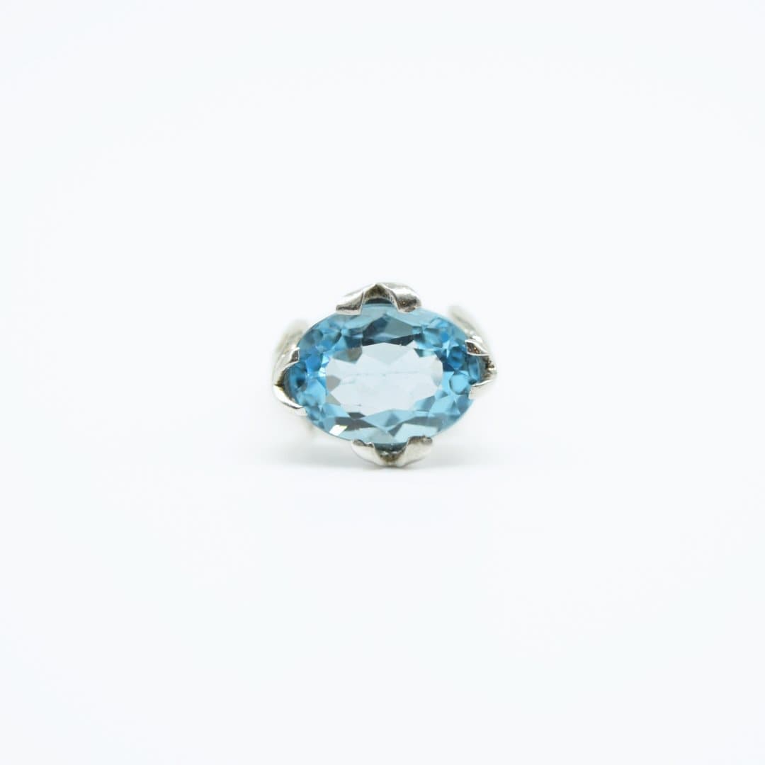 Blue Topaz Cufflinks & Ring Set - IAC Galleria