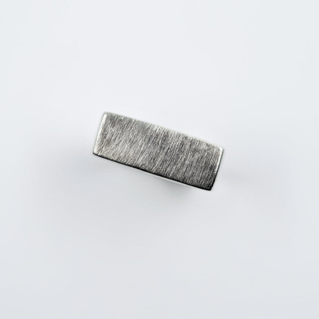 Classic Flat Face Ring in 925 Silver - IAC Galleria