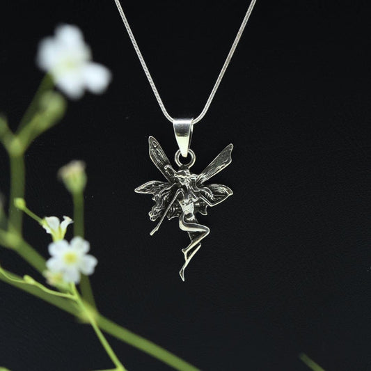 Fairy Pendant in 925 Silver- Without Chain - IAC Galleria