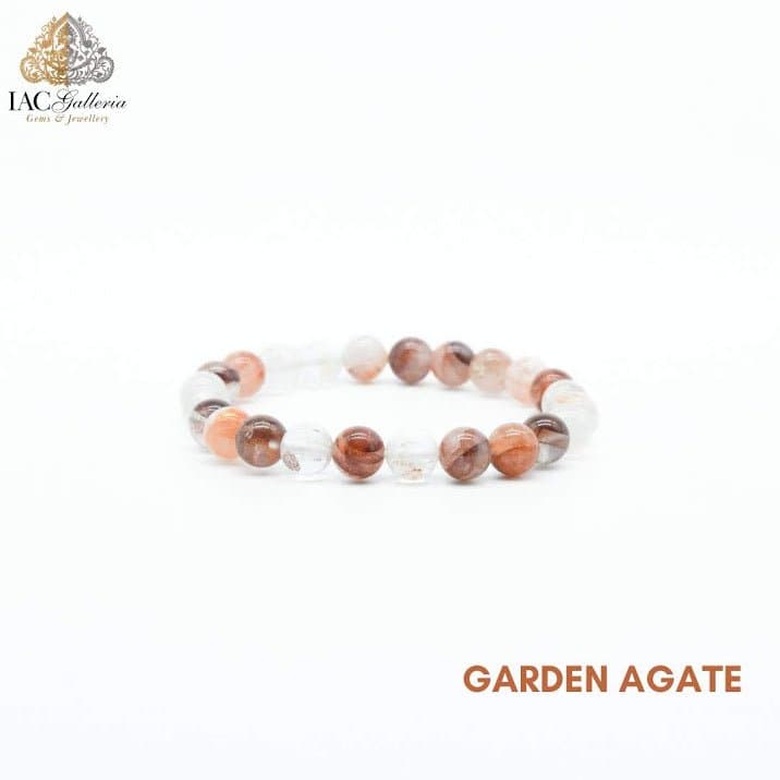 Garden Agate Natural Crystal Bracelet - IAC Galleria