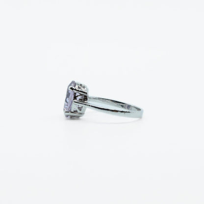 Oval Faceted Ring in 925 Silver - IAC Galleria
