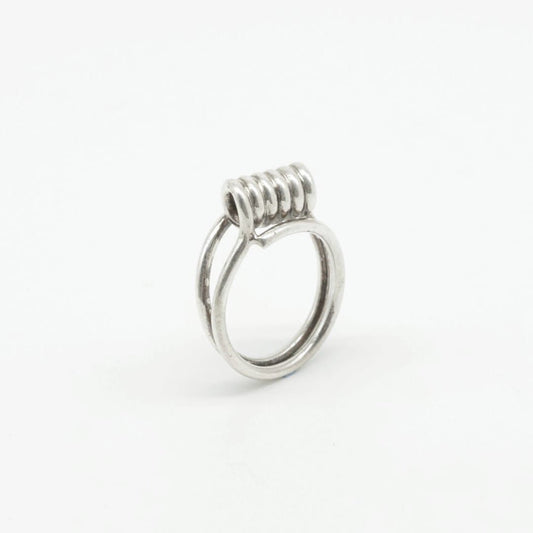 Simple Spiral Ring in 925 Silver - IAC Galleria