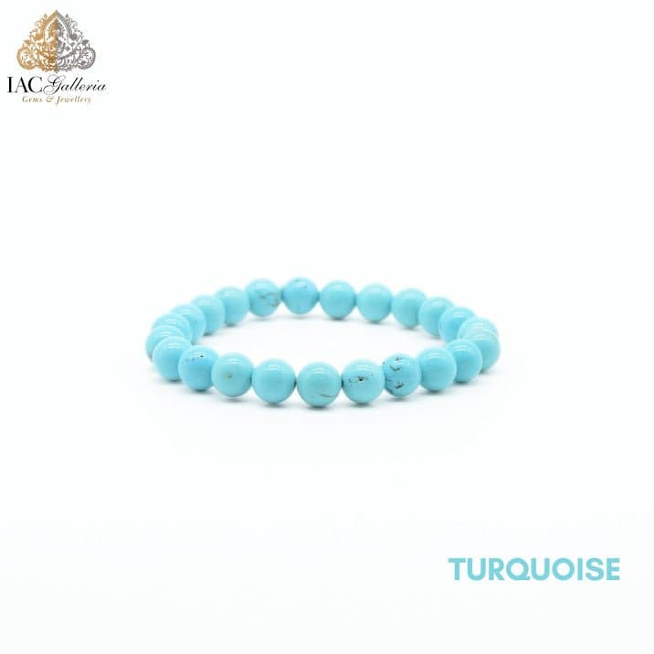 Turquoise Natural Crystal Bracelet - IAC Galleria